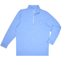 Load image into Gallery viewer, The Hamptons Blue Performance Quarter Zip

