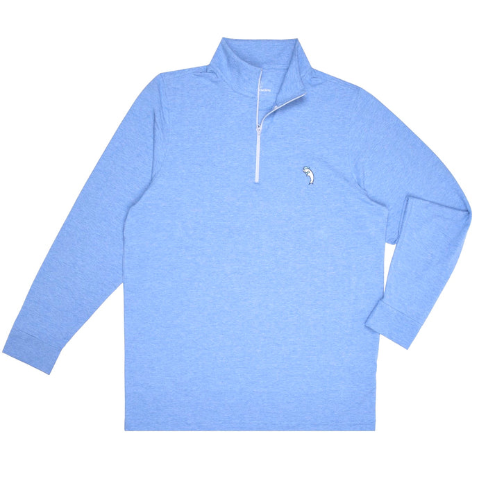 The Hamptons Blue Performance Quarter Zip